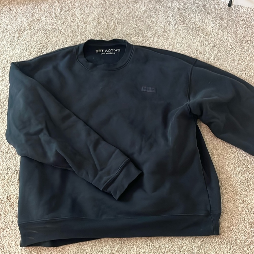 Set active crewneck